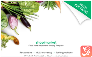Food Store Responsive Shopify Theme