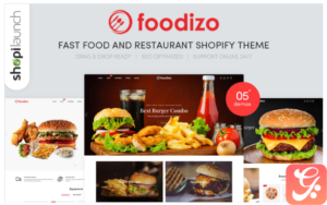 Foodizo - Fast Food & Restaurant Responsive Shopify Theme