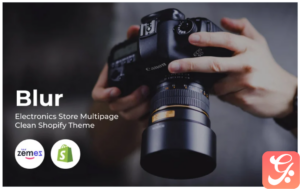 Blur - Electronics Store Multipage Clean Shopify Theme