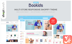 BooKids - Multi Store Responsive Shopify Theme