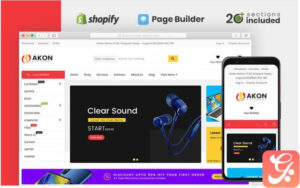 Akon Electronics Shopify Theme