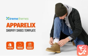 Apparelix Shoes Store Design Shopify Theme