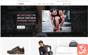 Be Strong - Sports, Outdoors & Travel Clean Shopify Theme