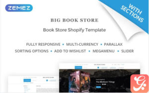 Big Book Store - Shopify Theme