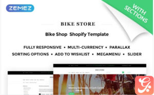 Bike Store Responsive Shopify Theme