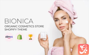 Bionika - Organic Cosmetics Store Shopify Theme