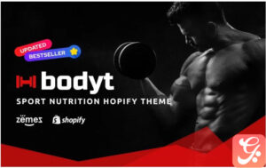 Body Builder - Sport Nutrition Shopify Theme