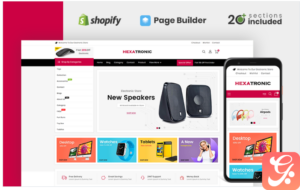 Hexatronic Electronics Store Shopify Theme