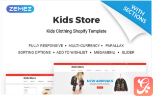 Kids Clothing Store Shopify Theme