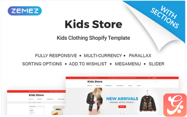 Kids Clothing Store Shopify Theme