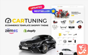 Car Tuning eCommerce Template Shopify Theme