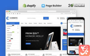 Cormite Electronics Store Shopify Theme