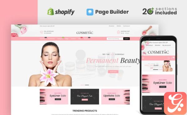 Cosmetics Store Shopify Theme
