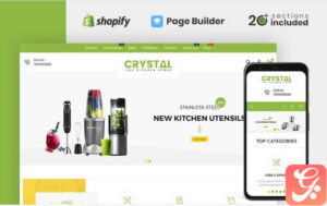Crystal Kitchen Store Shopify Theme