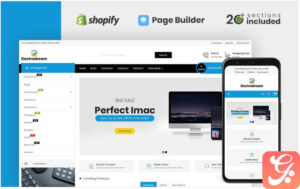 Electrodream Electronics Store Shopify Theme