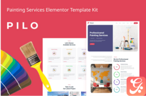 Pilo - Painting Services Elementor Template Kit