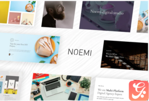 Noemi – Creative Agency & Portfolio Template Kit