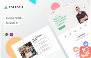 Portosia | Creative Portfolio Template Kit