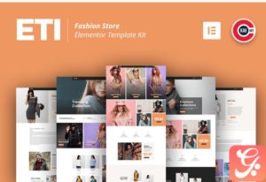 ETI - Fashion Store Elementor Template Kit