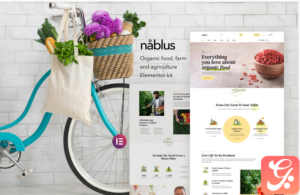 Nablus – Organic Food & Agriculture Template Kit