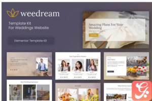 Weedream - Wedding Elementor Template Kit