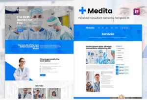 Medita - Medical Service Elementor Template Kit