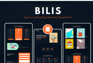 Bilis - Agency Landing Page Elementor Block Kit