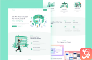 Tracto - Creative Agency Elementor Template Kit