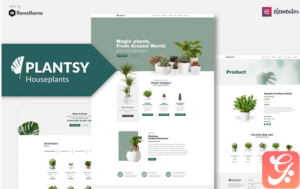 Plantsy - Houseplants Elementor Template Kit