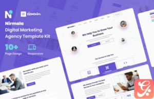 Nirmala - Digital Marketing Agency Elementor Template Kit