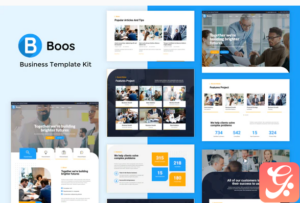 Boos - Business Elementor Template Kit