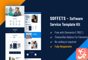 Soffets - Software & IT Service Elementor Template Kit