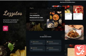 Lezzatos | Restaurant & Cafe Elementor Template Kit