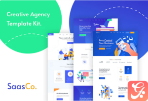 SassCo - App Landing & Startup Elementor Template Kit