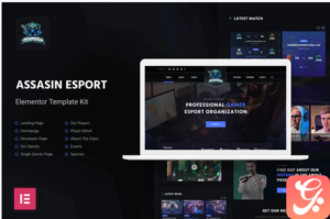 Assasin | eSport Elementor Template Kit
