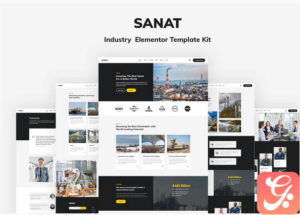 Sanat - Industry Elementor Template Kit