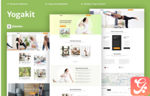 Yogakit - Yoga & Meditation Elementor Template Kit