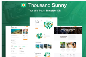 Thousand Sunny - Travel Elementor Kit