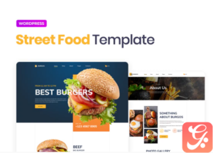Burgos – Street Food Elementor Template Kit