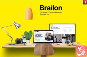 Brailon - Corporate & Portfolio Elementor Template Kit