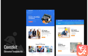 Constkit - Construction and Industrial Elementor Template