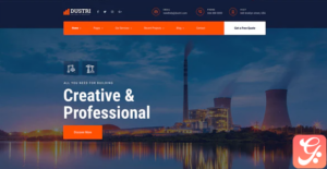 Dustri - Factory & Industrial Template Kit