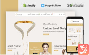 Fidelis Jewellery Store Shopify Theme