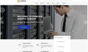 Compair - Computers Clean Joomla Template