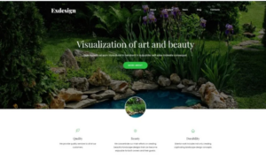 Exdesign - Exterior Design Multipage Creative Joomla Template