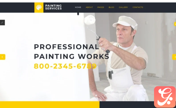 Painting Services Joomla Template