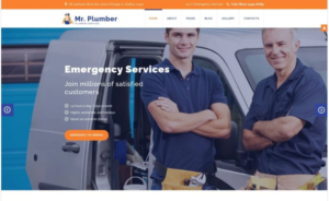 Mr. Plumber Joomla Template