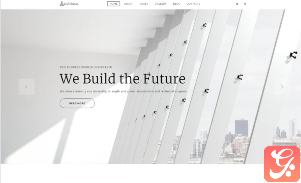 Architeca Architecture Agency Multipage Stylish Joomla Template