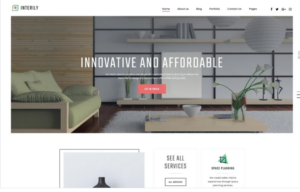 Interily - Interior Design E-Commerce Modern Joomla Template