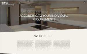 Interior design & furniture Joomla Template